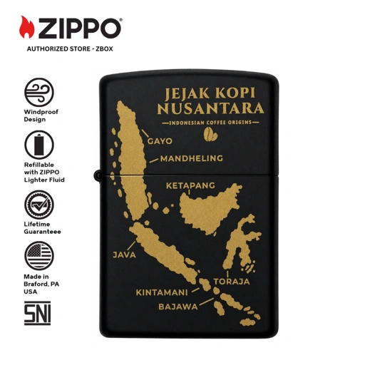 ZI-21801 ZIPPOJejak Kopi Nusantara