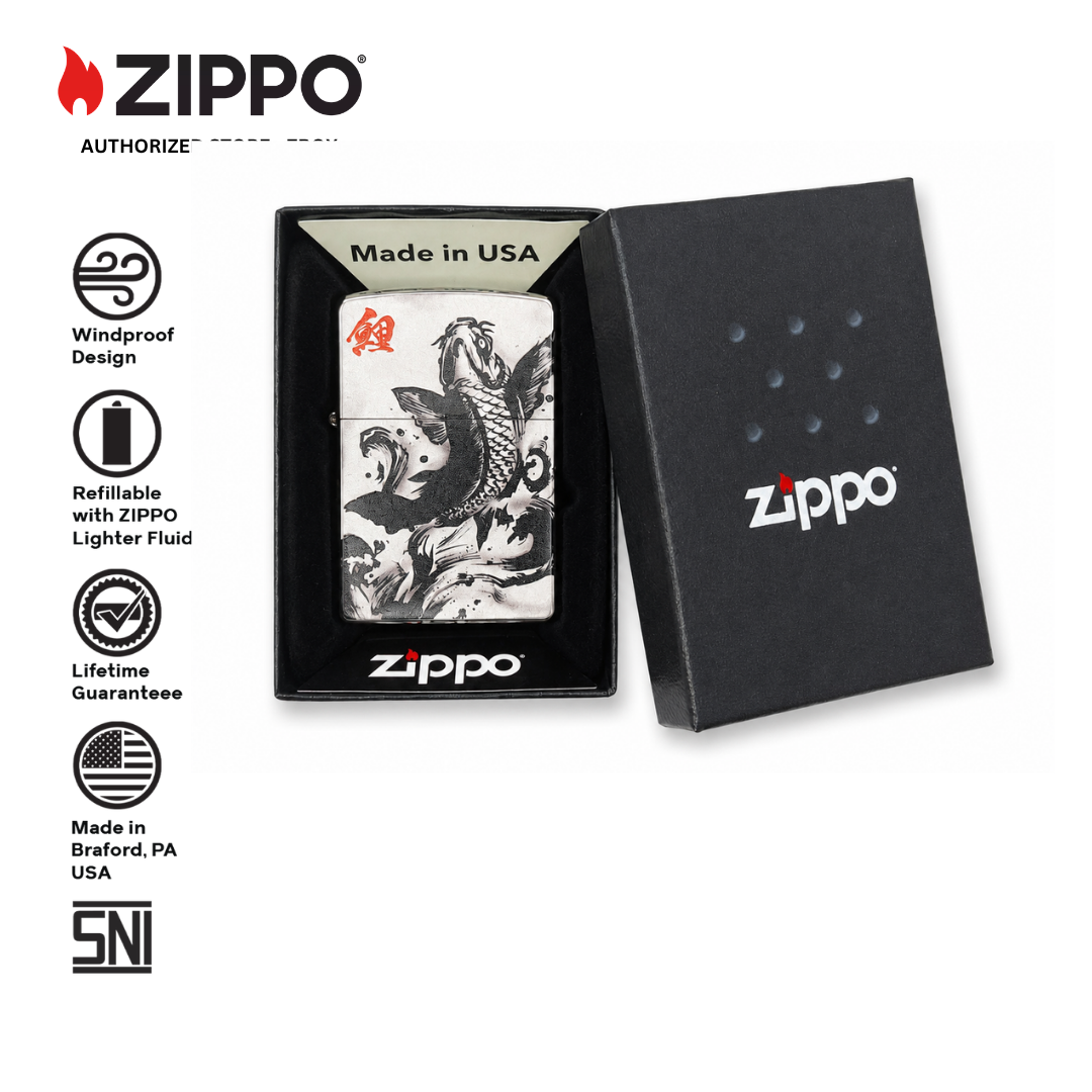 ZA-3-286b ZIPPO Koi – Model