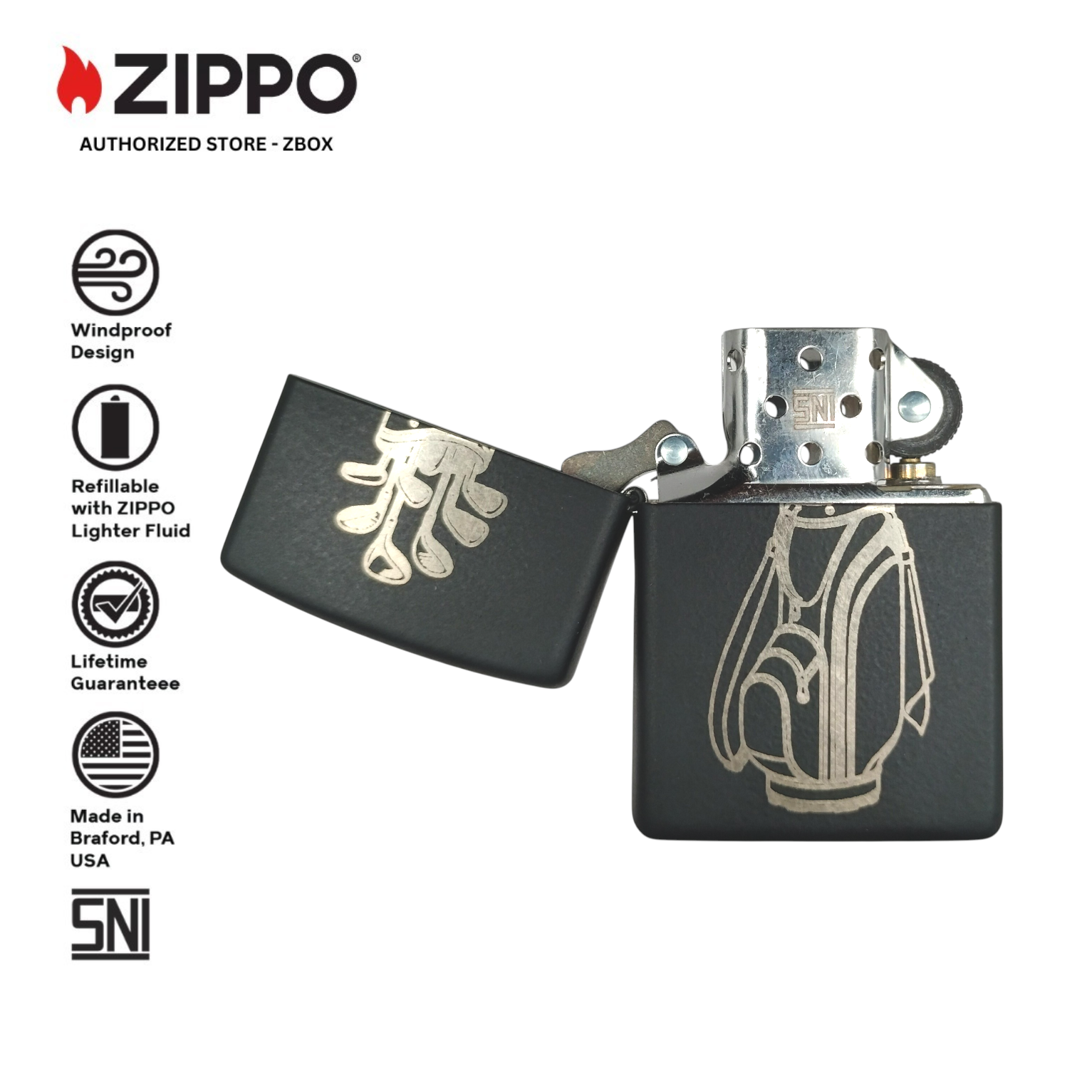 ZI-21804 – ZIPPO Golf Bag
