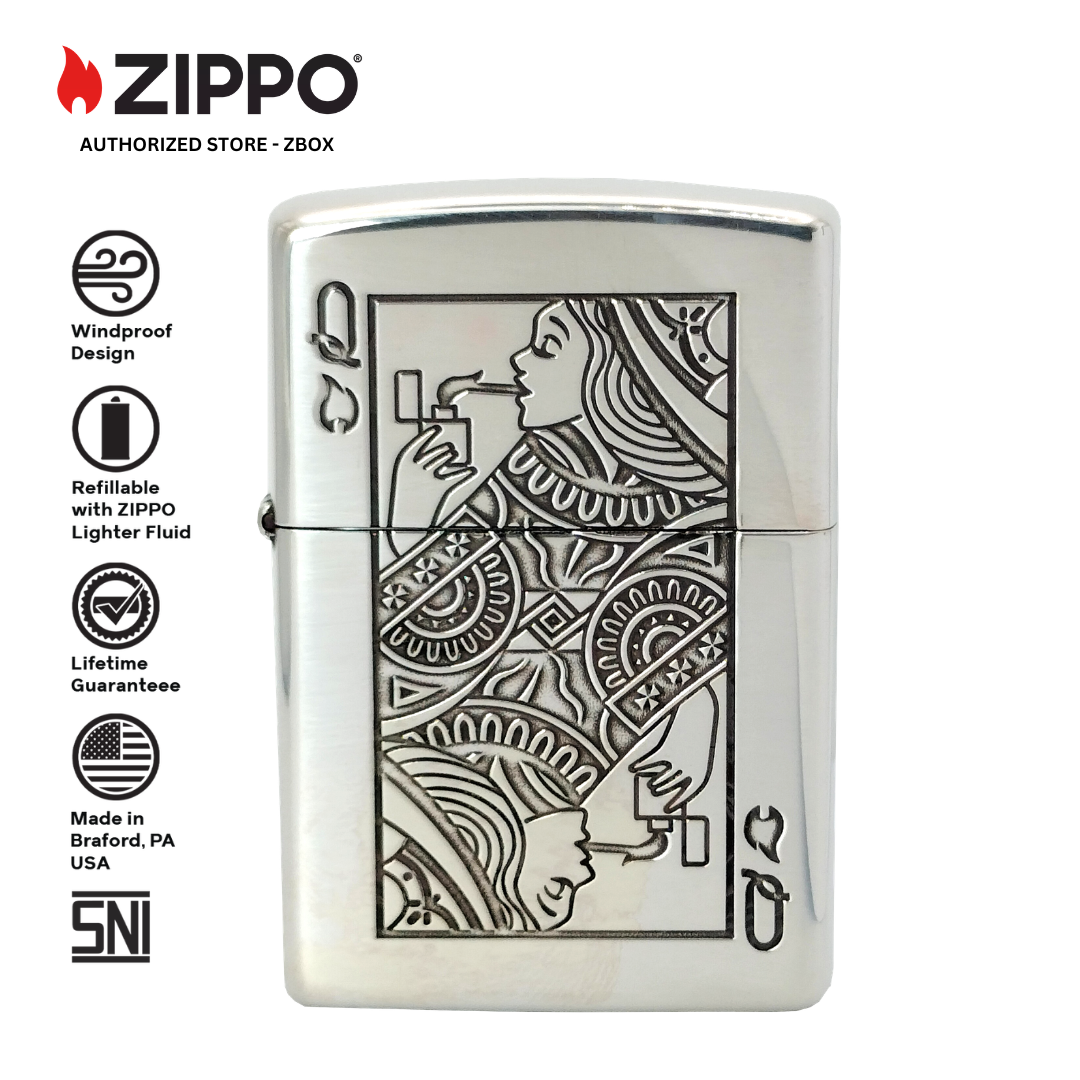 ZA-5-79a - ZIPPO Bottomz Up Trump Queen
