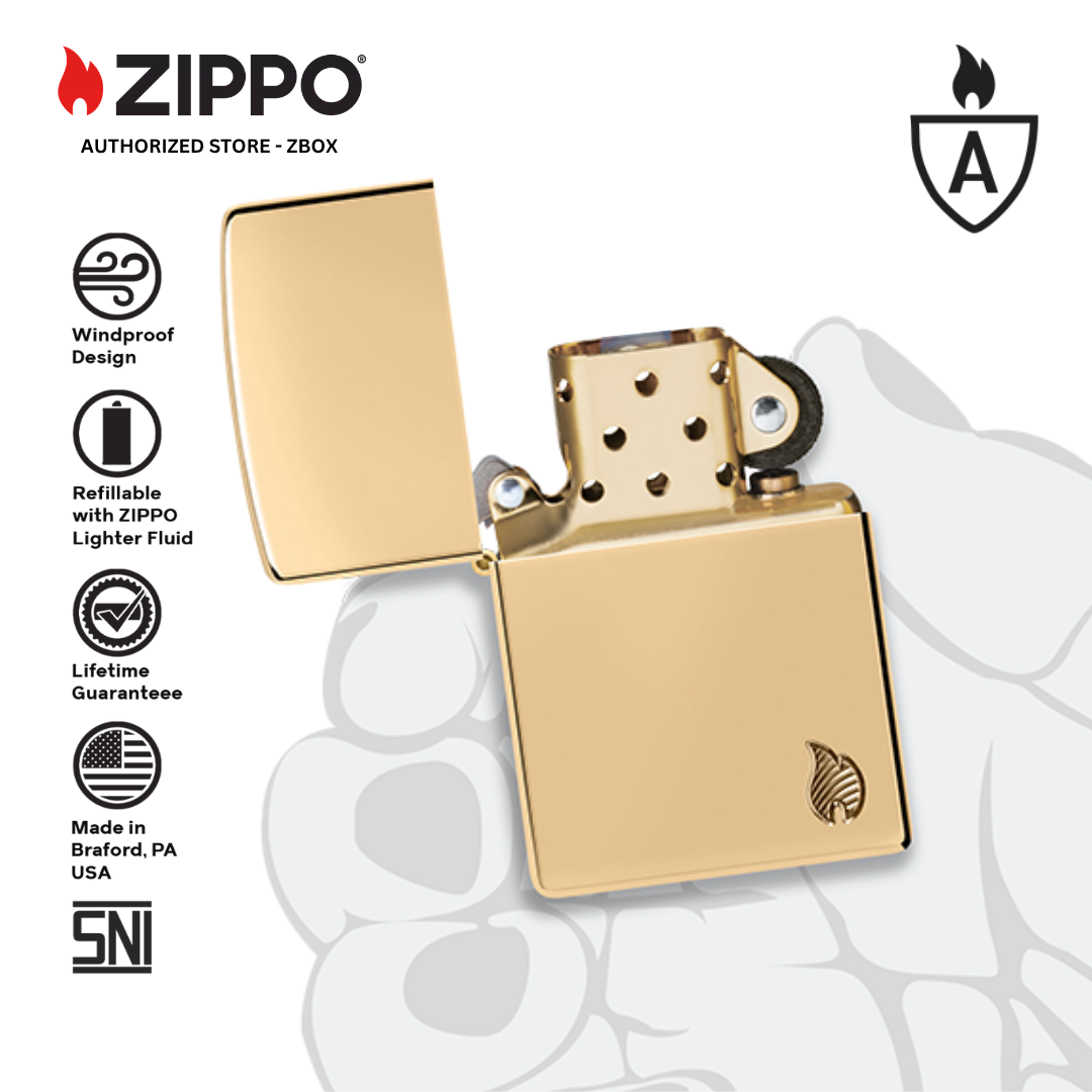 46397 - ZIPPO Armor High Polish Brass