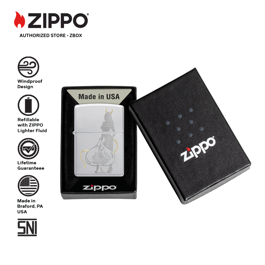 48658 - ZIPPO Devilish Ace Design