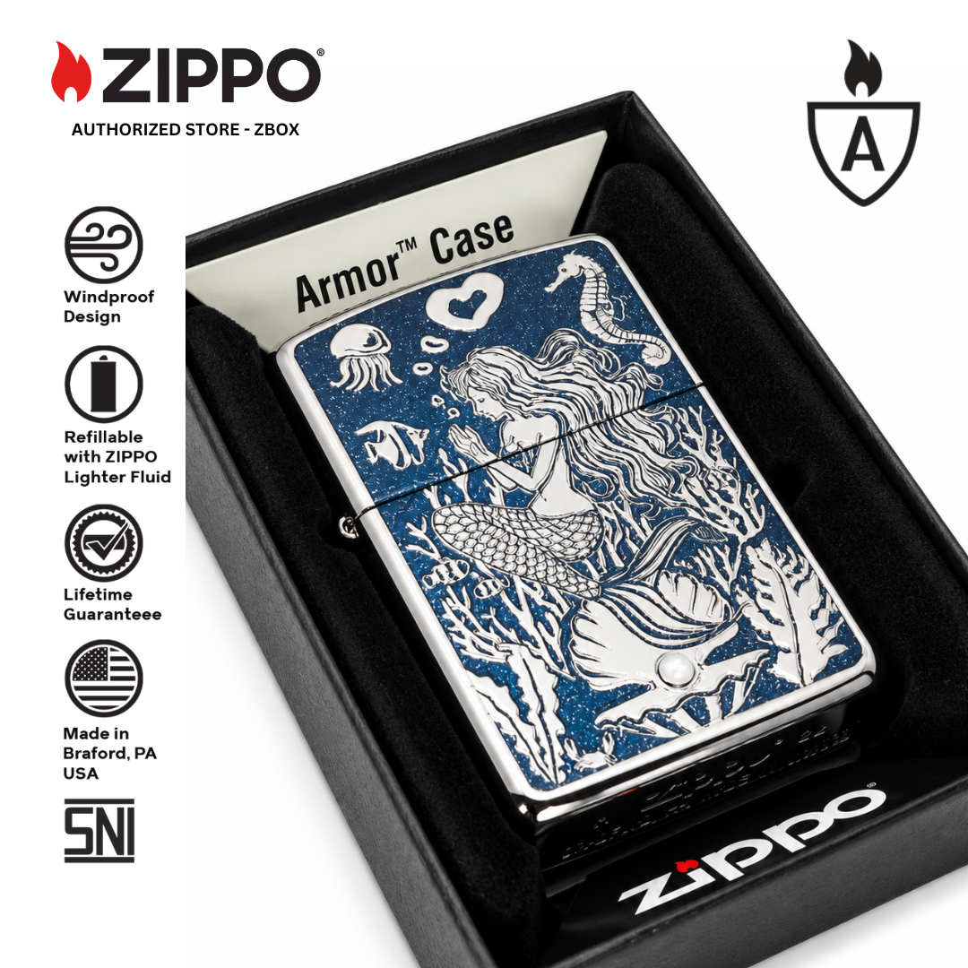 ZA-4-55a – ZIPPO Armor Mermaid
