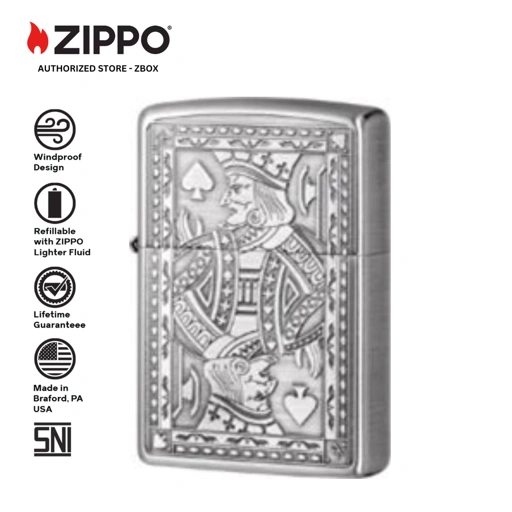 Image of ZA-3-151a - ZIPPO Trump Card King