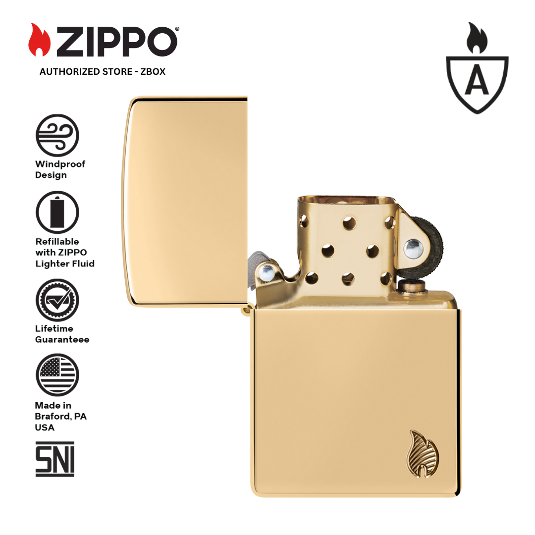 46397 - ZIPPO Armor High Polish Brass
