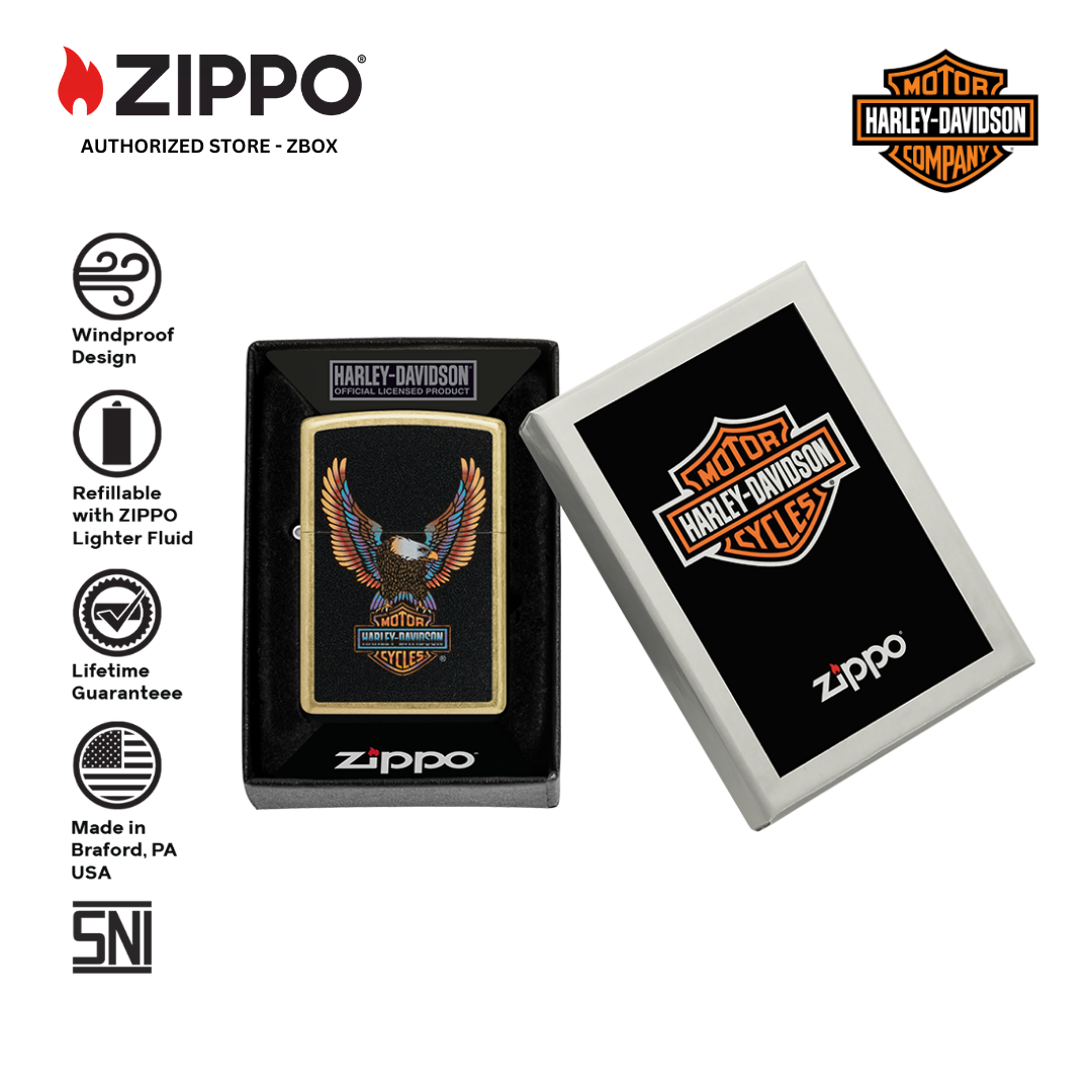 46678 - ZIPPO Harley-Davidson® Eagle Design