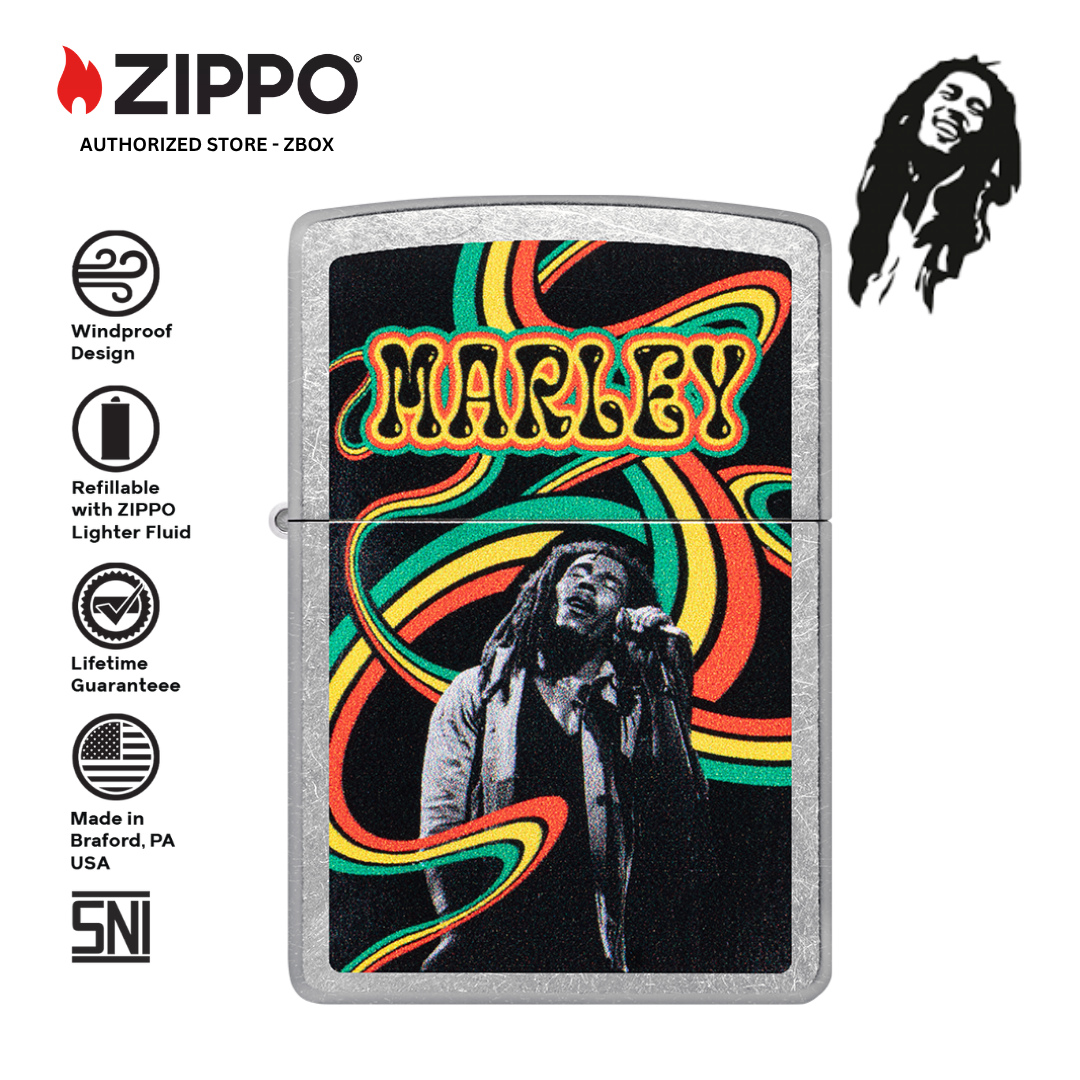 47195 – ZIPPO Bob Marley Waves Design