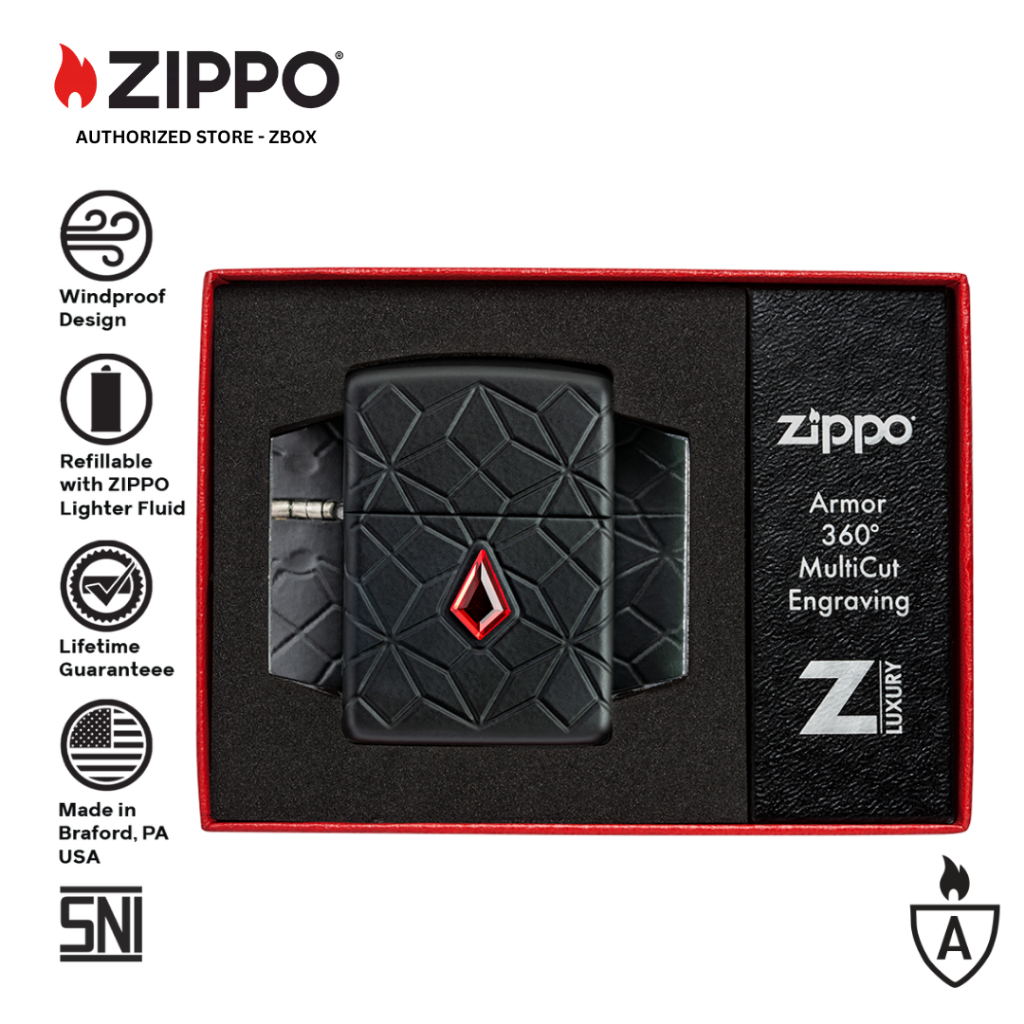 46756 ZIPPO ARMOR Crystal Design