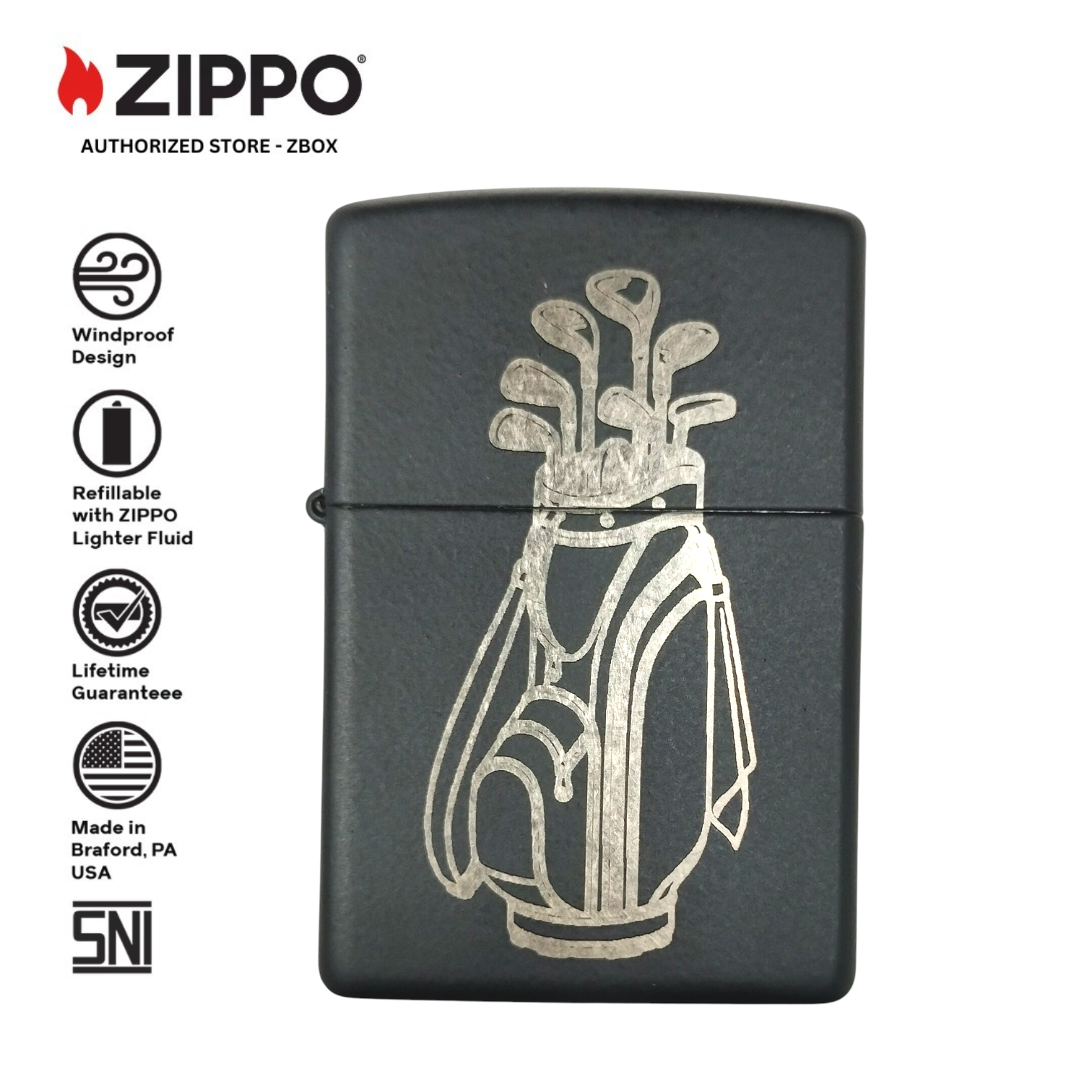 ZI-21804 – ZIPPO Golf Bag