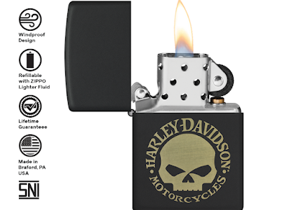 47102 - ZIPPO Harley-Davidson® Skull