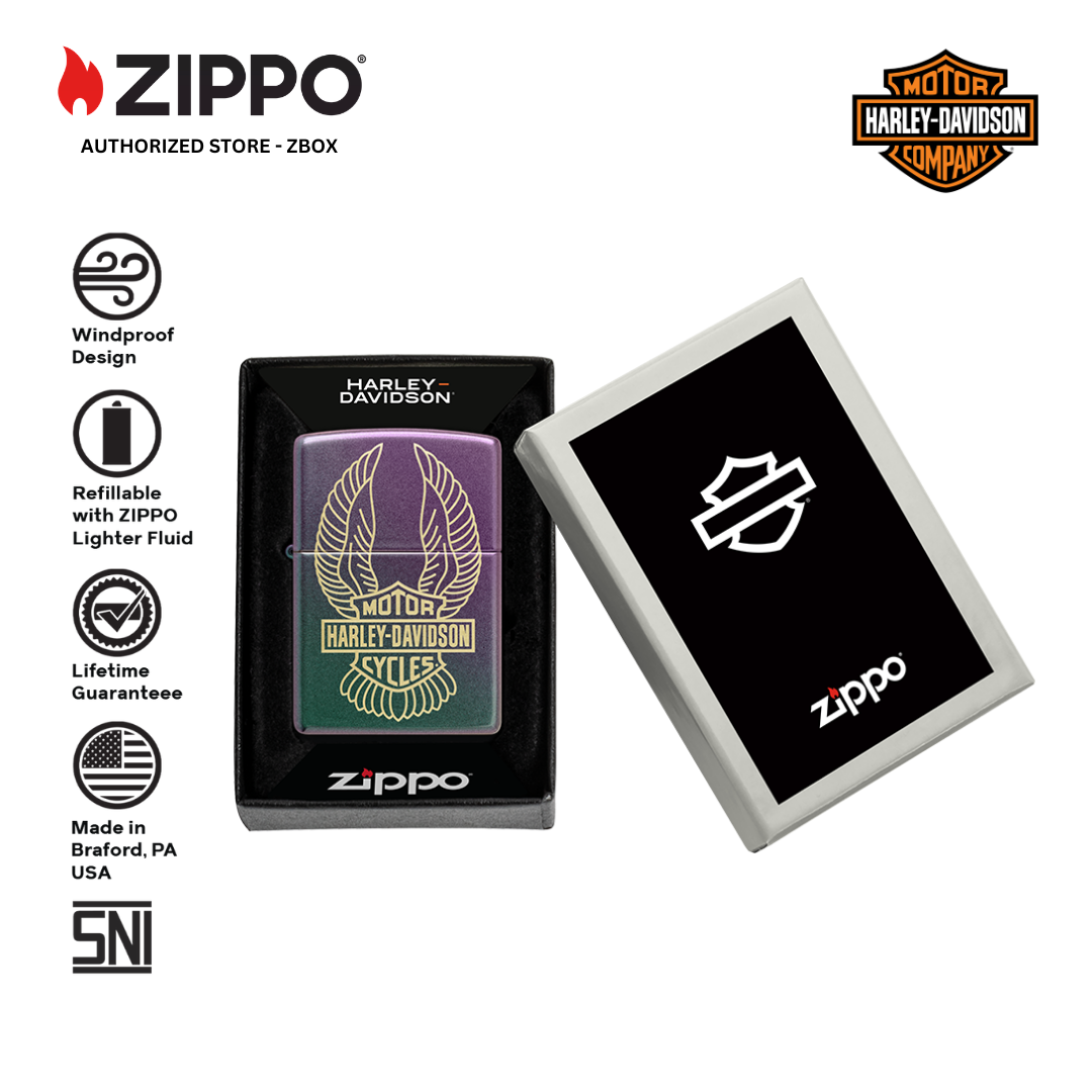 46859 - ZIPPO Harley-Davidson® Wings Design