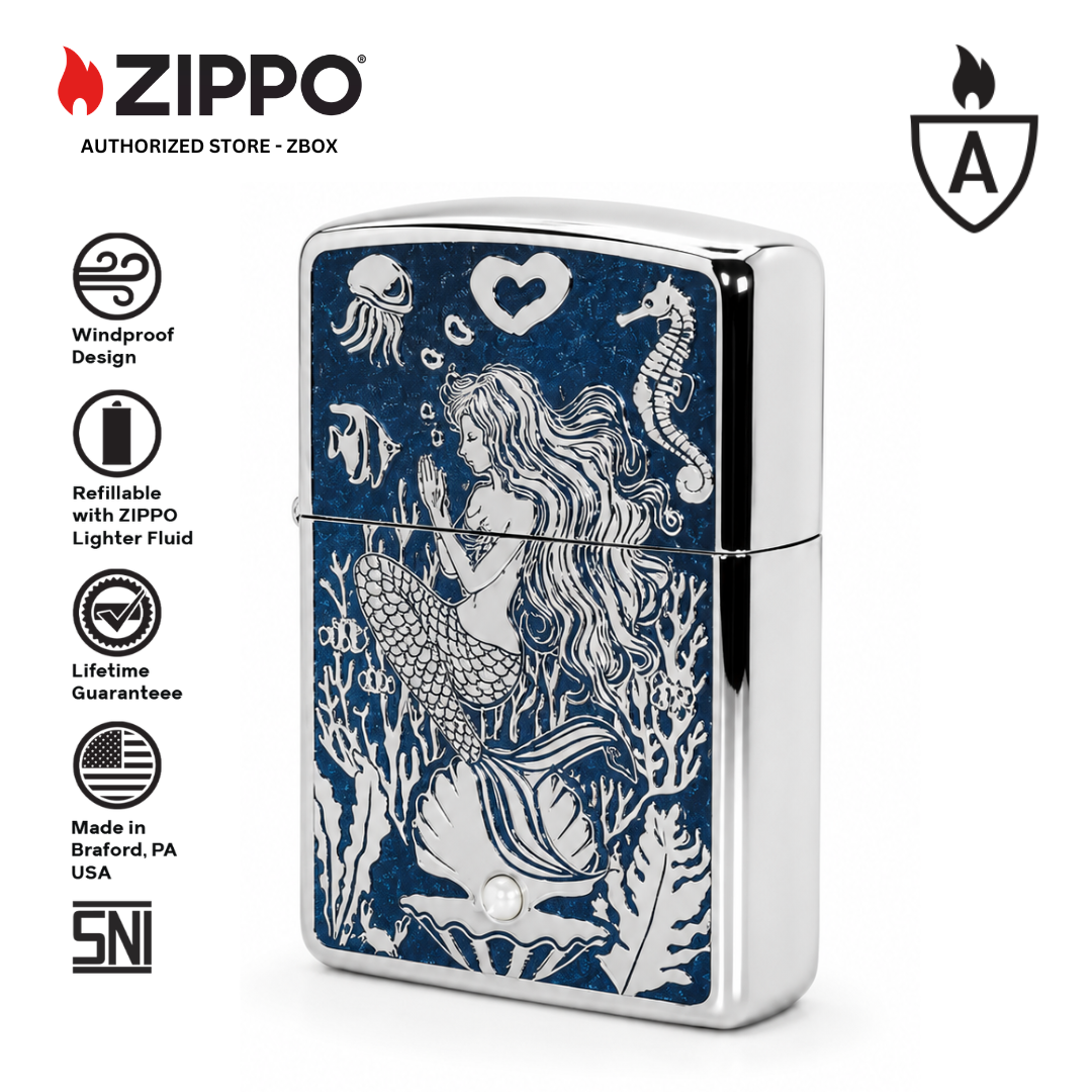 ZA-4-55a – ZIPPO Armor Mermaid