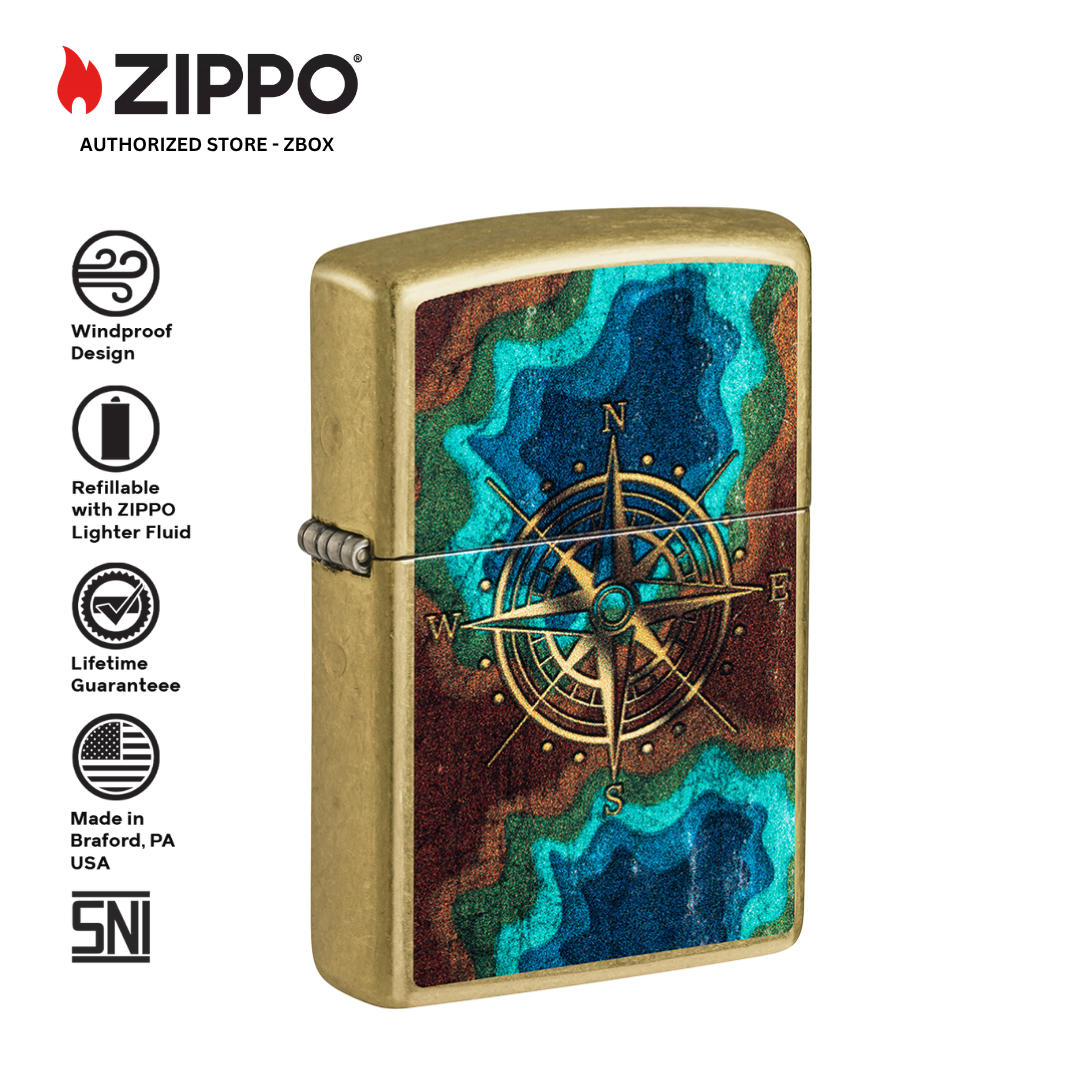 47190 – ZIPPO Topo Compass — Street Brass