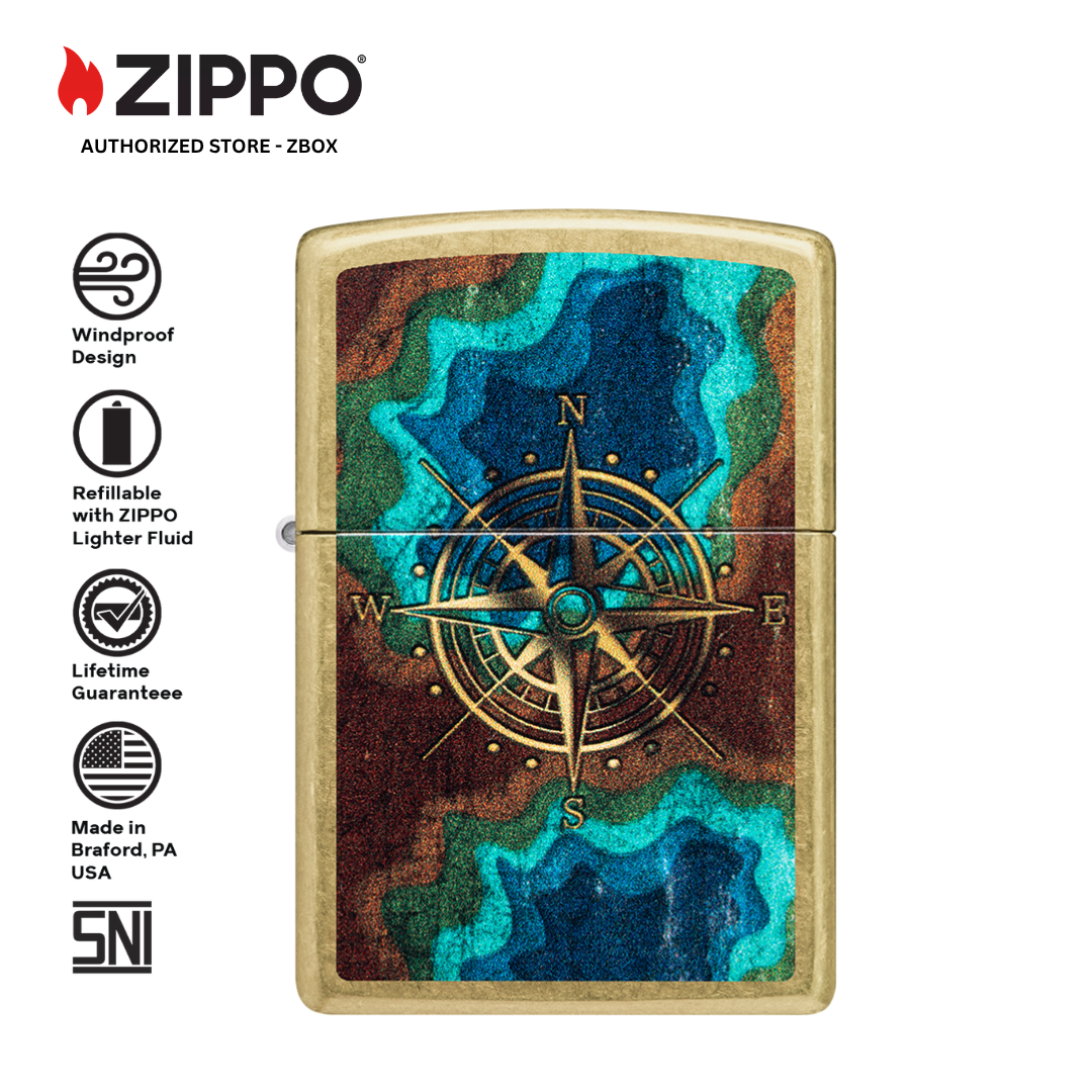 47190 – ZIPPO Topo Compass — Street Brass