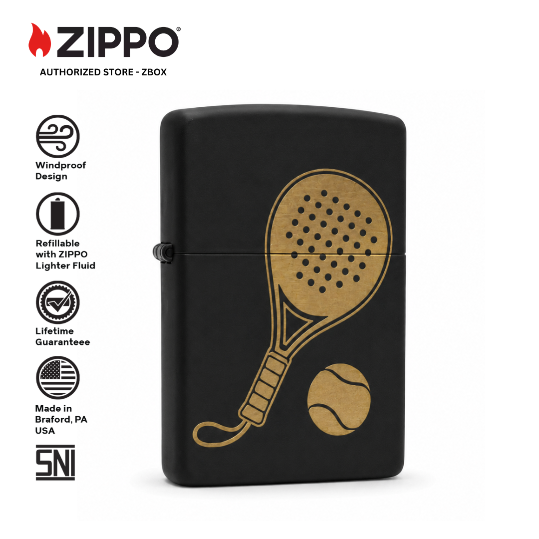 ZI-21803 Padel Matte Black Laser