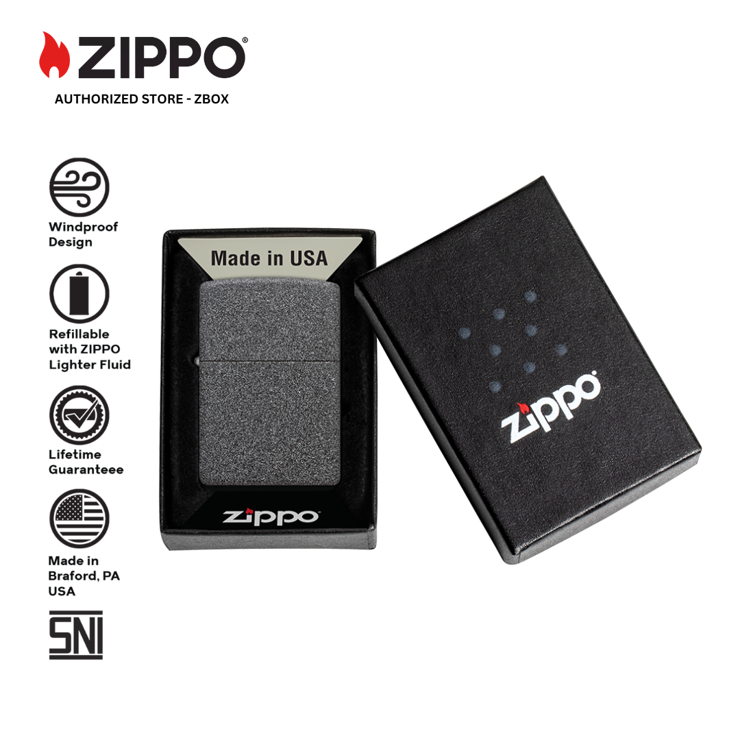 211-ZIPPO Iron Stone, Classic Design