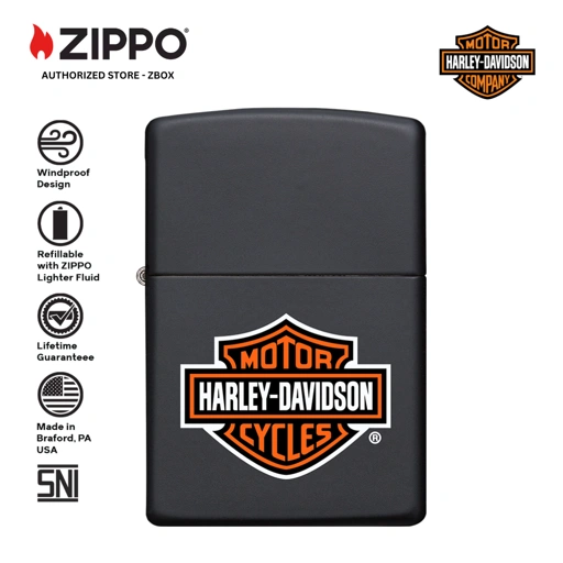 Image of 218HD.H252 - ZIPPO Harley-Davidson® Classic Logo Design