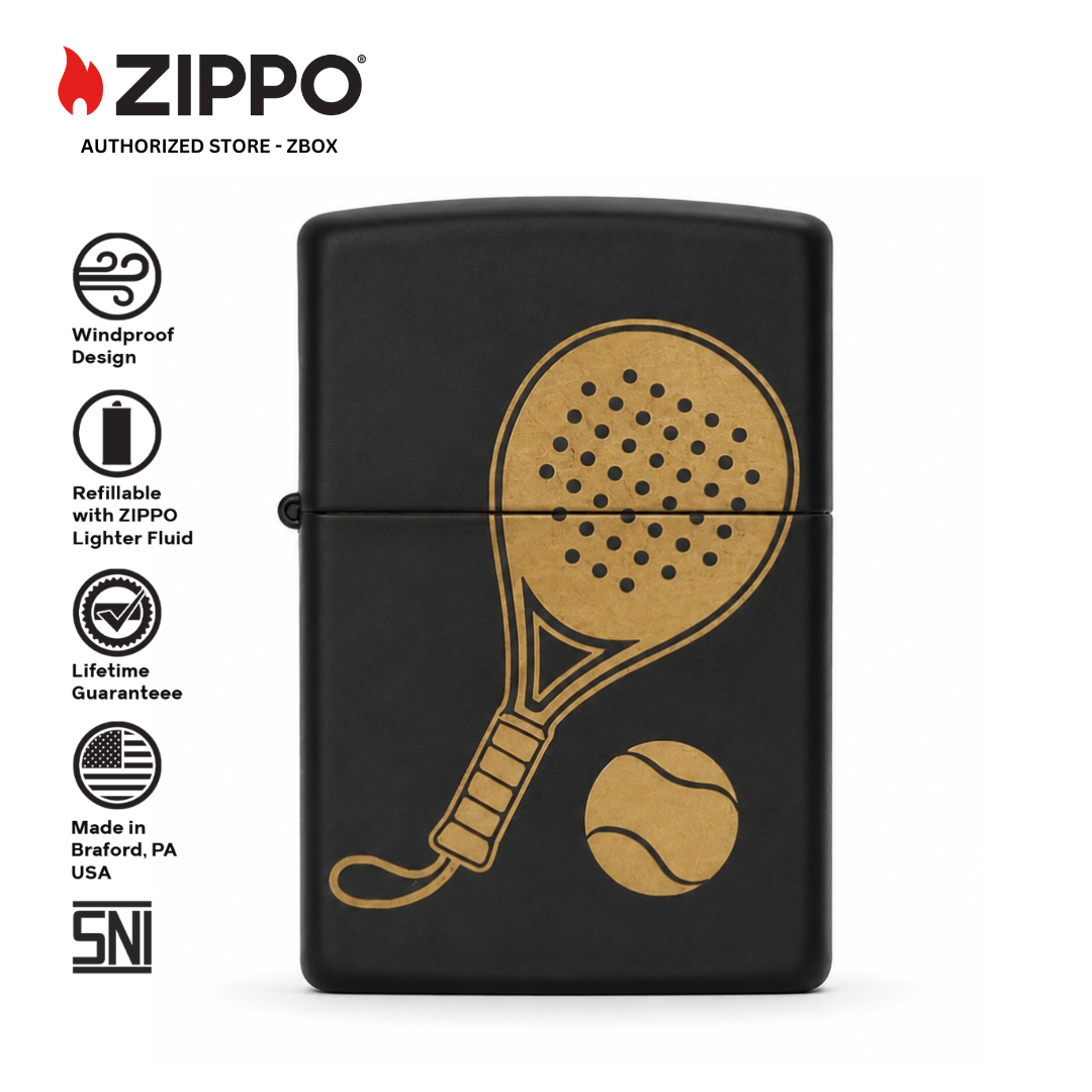 ZI-21803 Padel Matte Black Laser