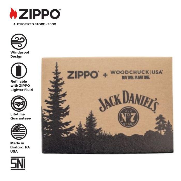 48392 - ZIPPO® Jack Daniels® x WOODCHUCK USA Emblem