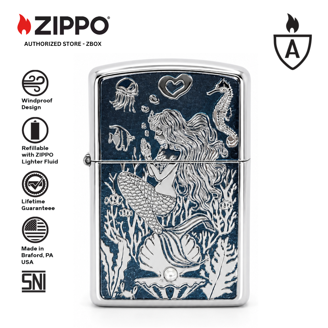 ZA-4-55a – ZIPPO Armor Mermaid