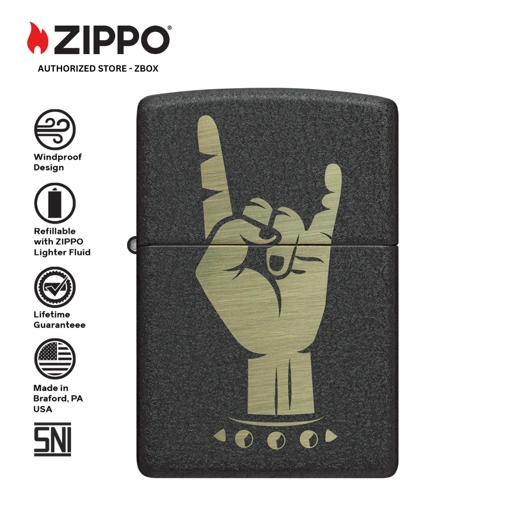 Image of 47008 - ZIPPO Rock On Design