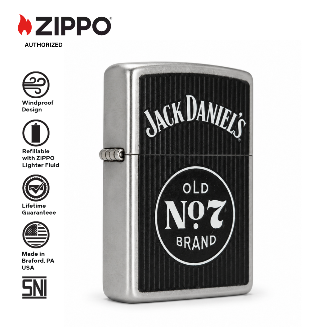 47415-ZIPPO JD Street Chrome with Colour Image