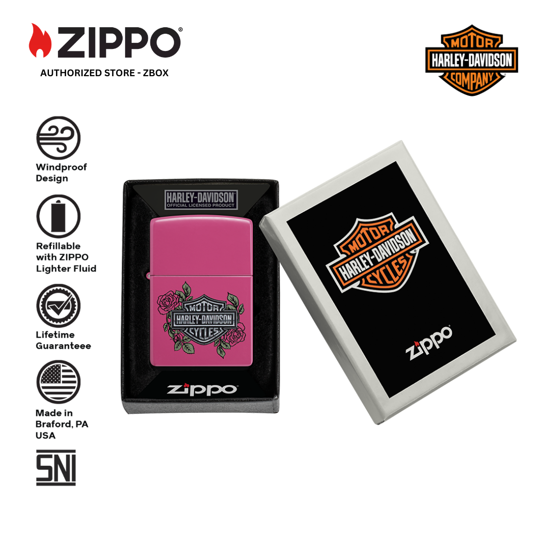 46679 - ZIPPO Harley-Davidson® Roses Design