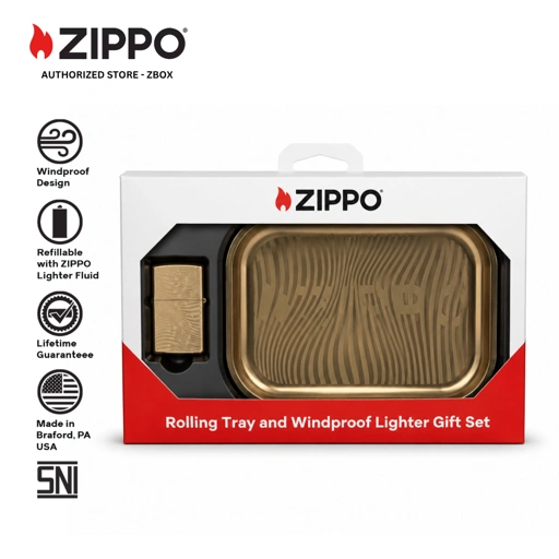 47300- ZIPPO Rolling Try Gift Set