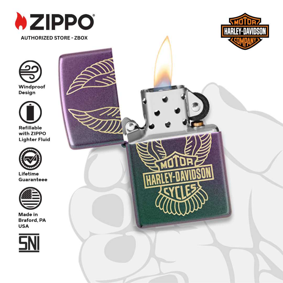 46859 - ZIPPO Harley-Davidson® Wings Design