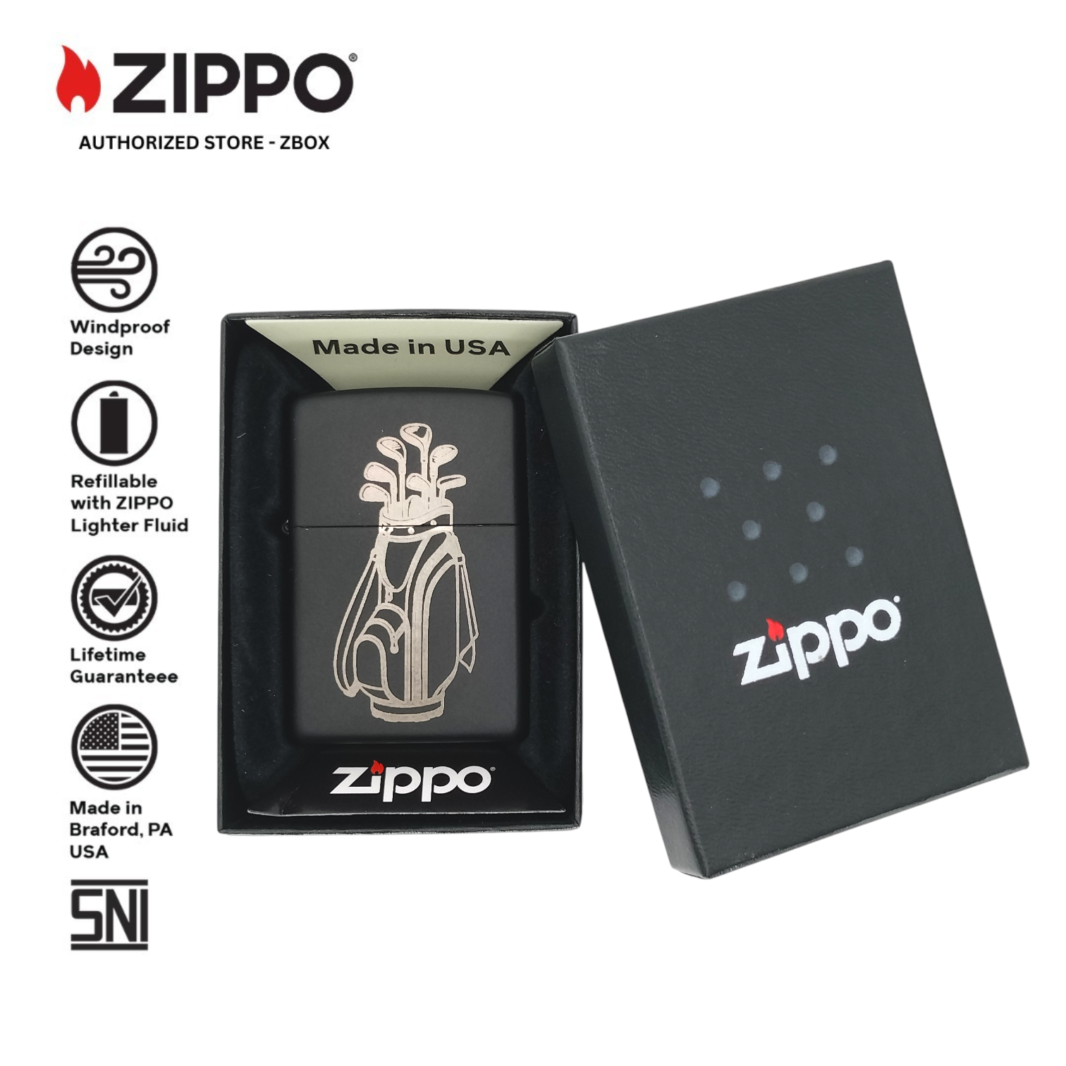 ZI-21804 – ZIPPO Golf Bag