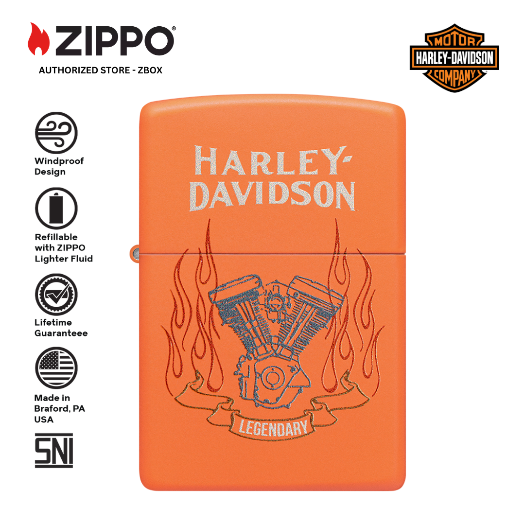 47099 - ZIPPO Harley-Davidson® Flame