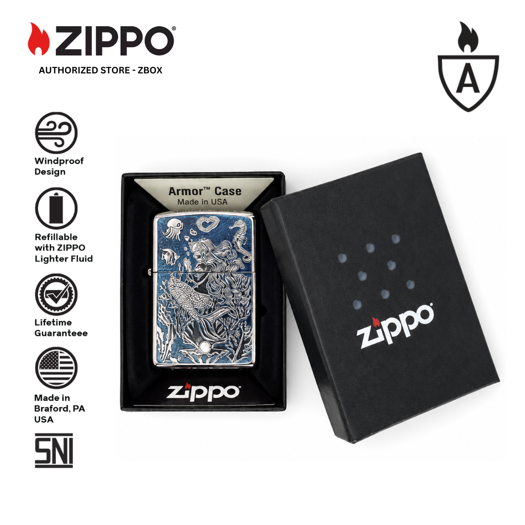 ZA-4-55a – ZIPPO Armor Mermaid