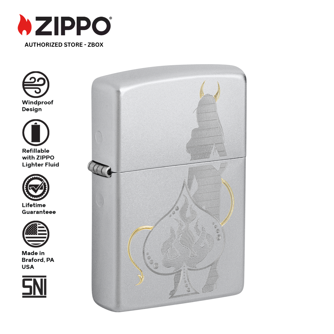 48658 - ZIPPO Devilish Ace Design