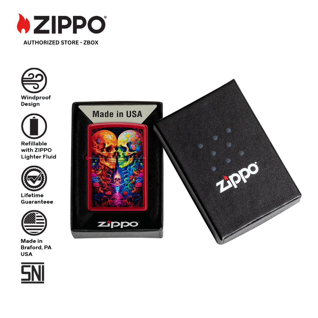 46940 - ZIPPO Candy Skulls Design