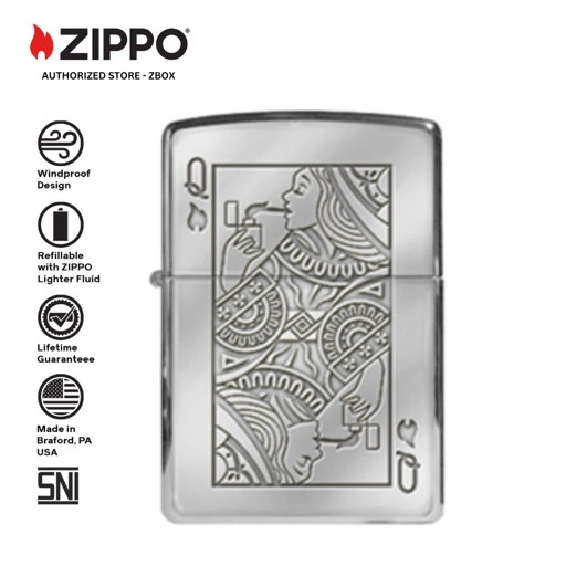 Image of ZA-5-79a - ZIPPO Bottomz Up Trump Queen
