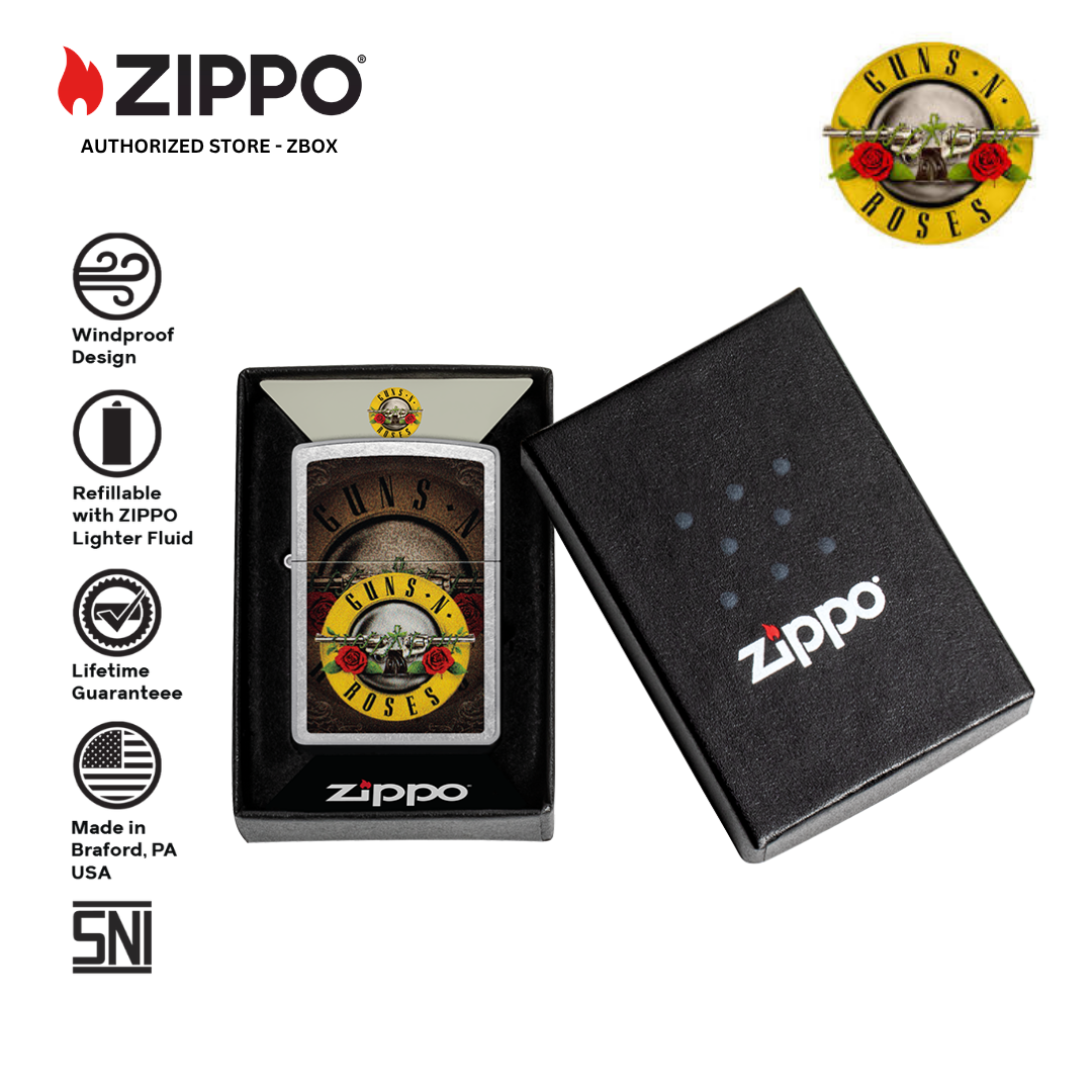 47226 – ZIPPO Guns N' Roses Logo Design