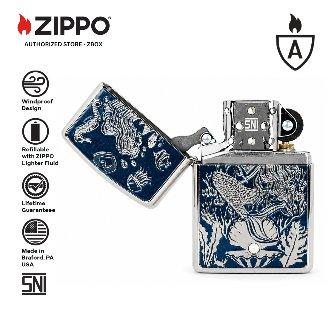 ZA-4-55a – ZIPPO Armor Mermaid