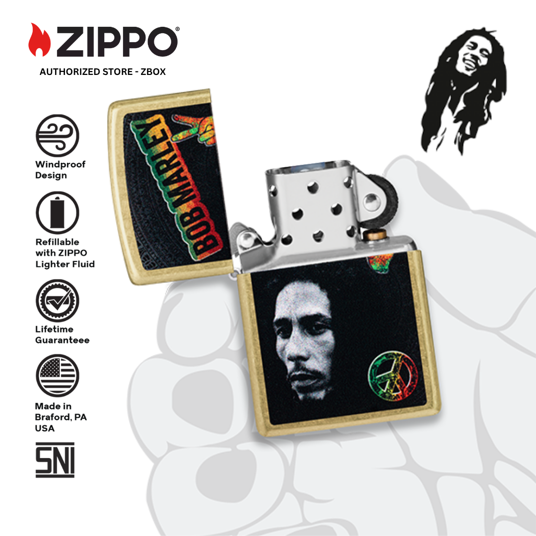 47194 – ZIPPO Bob Marley Peace Design