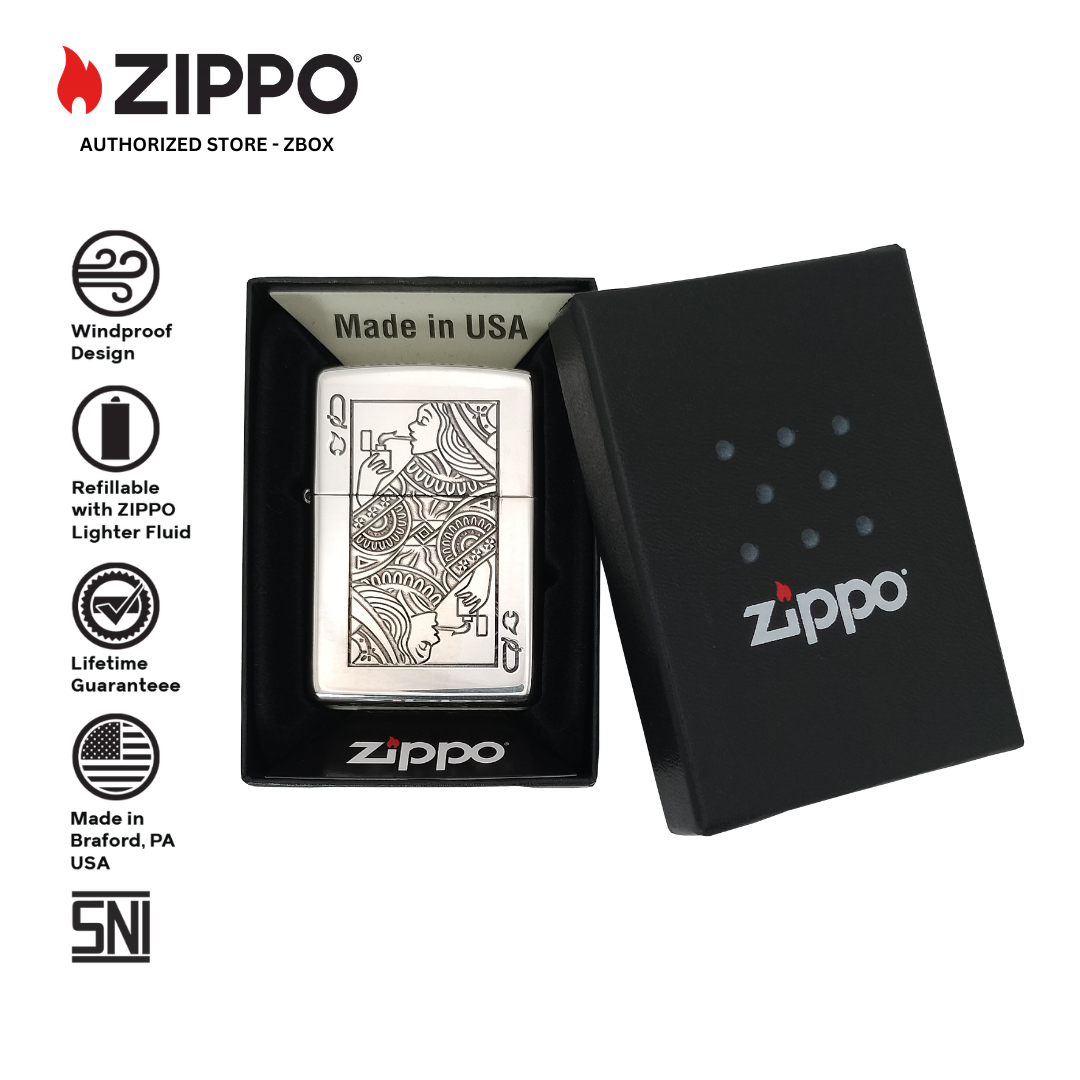 ZA-5-79a - ZIPPO Bottomz Up Trump Queen