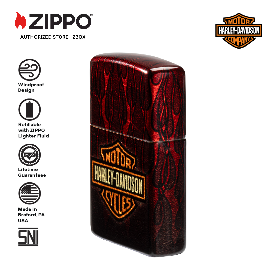 48994 - ZIPPO Harley-Davidson® Fusion Flames Design