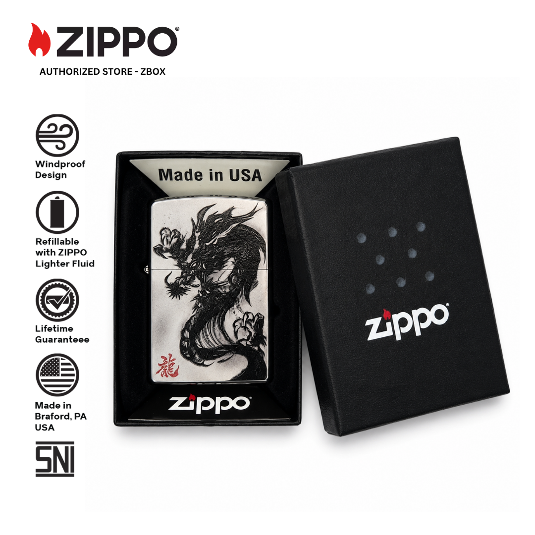 ZA-3-286a ZIPPO Dragon – Model