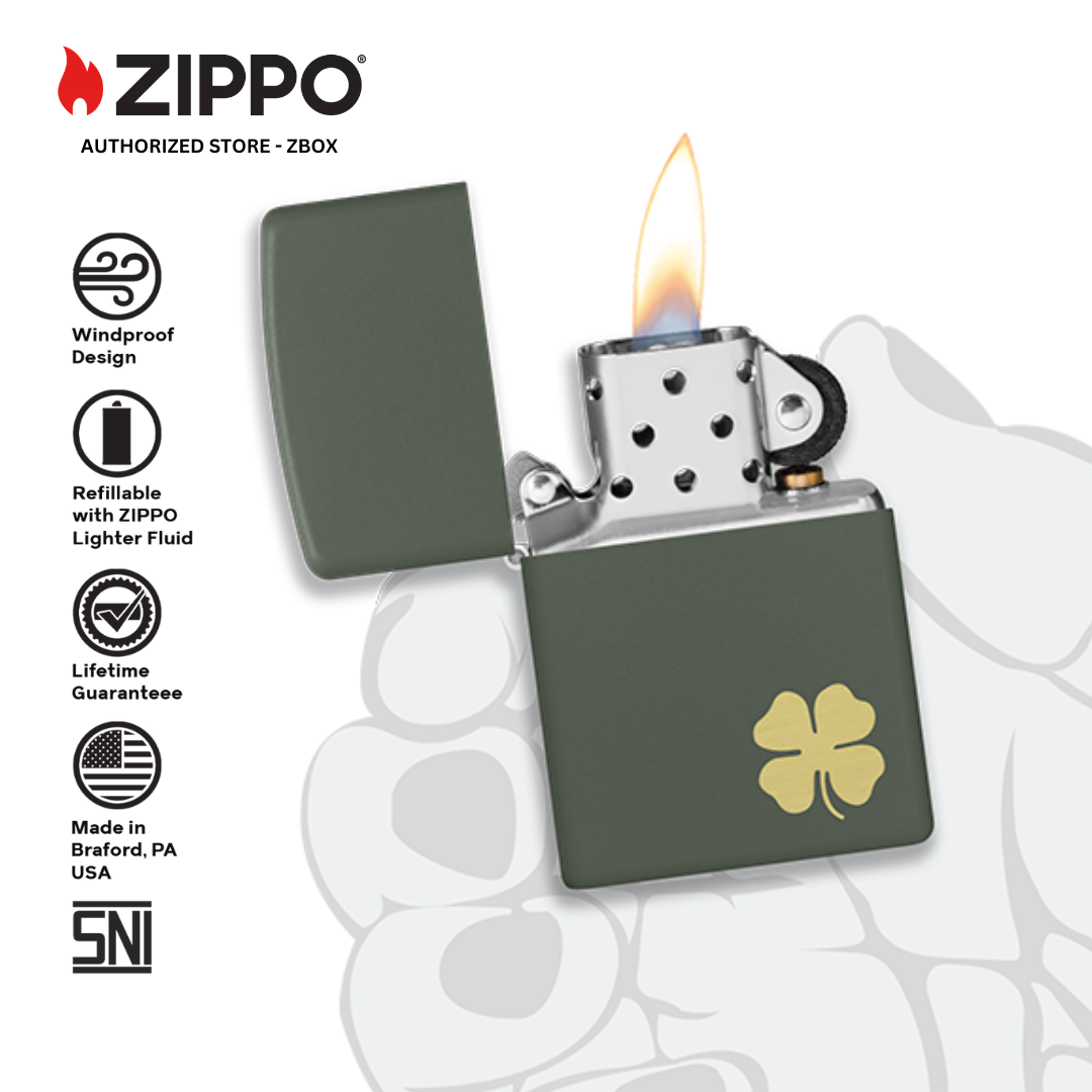 49796 - ZIPPO Four Leaf Clover