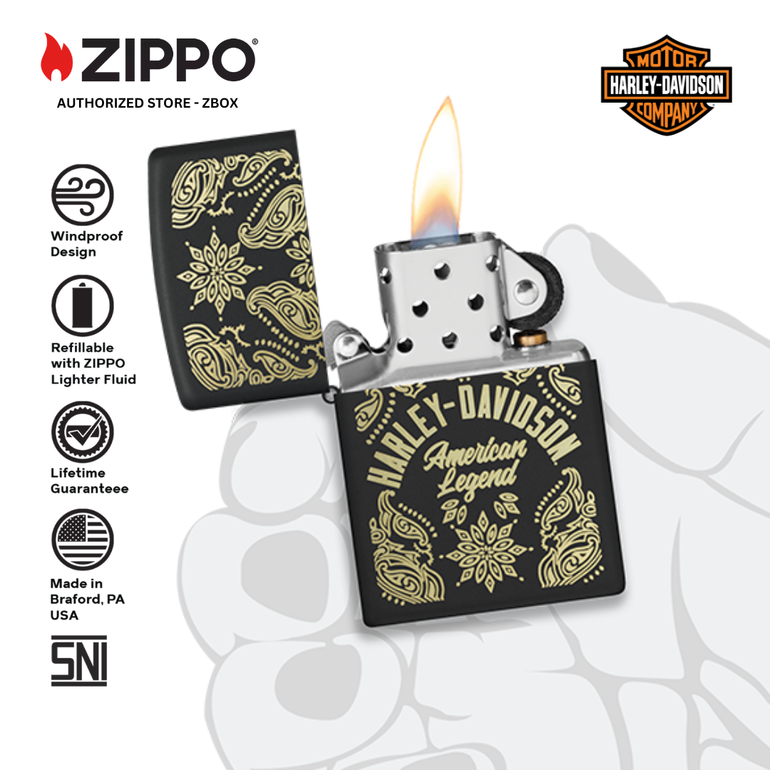 46680 - ZIPPO Harley-Davidson® American Legend Design