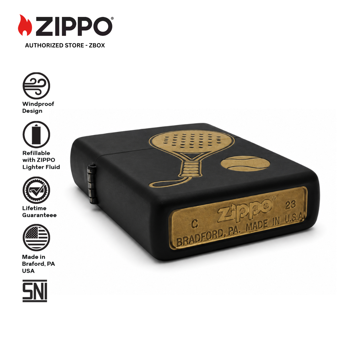 ZI-21803 Padel Matte Black Laser
