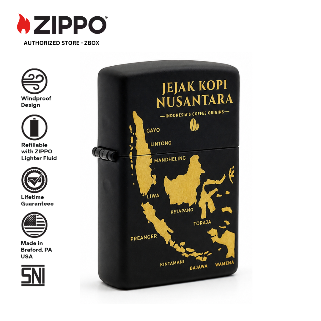 ZI-21801 ZIPPOJejak Kopi Nusantara
