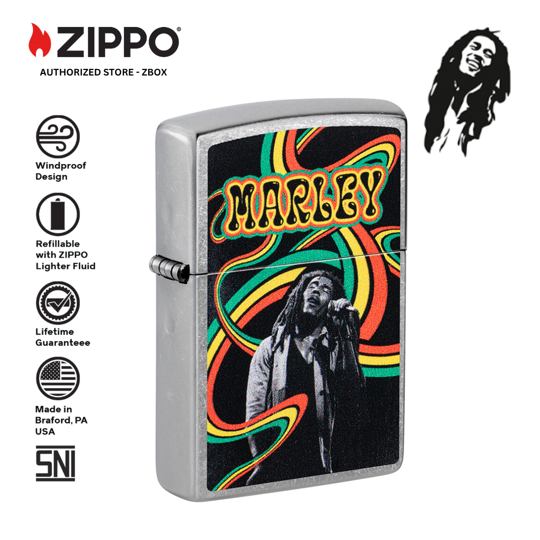47195 – ZIPPO Bob Marley Waves Design