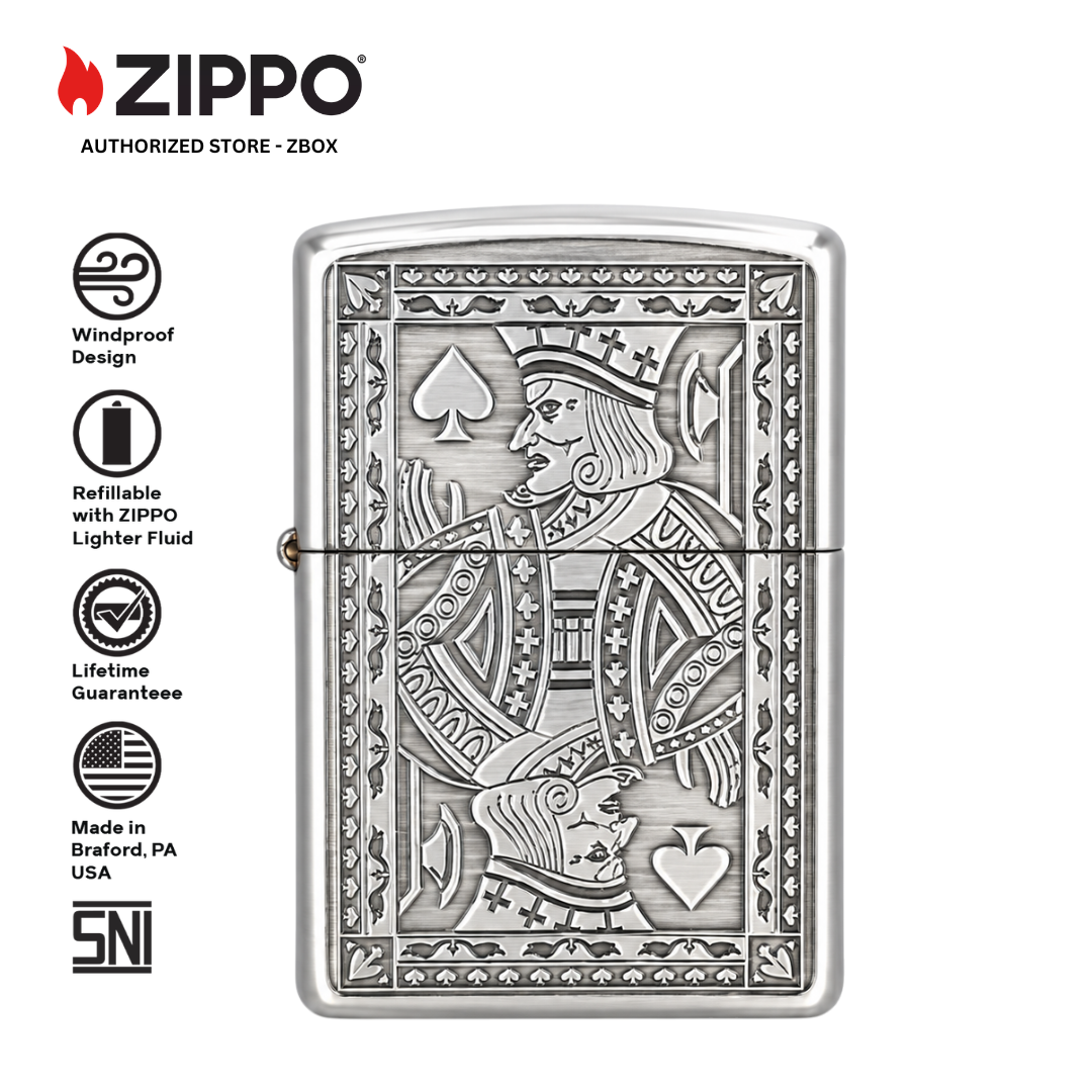 ZA-3-151a - ZIPPO Trump Card King