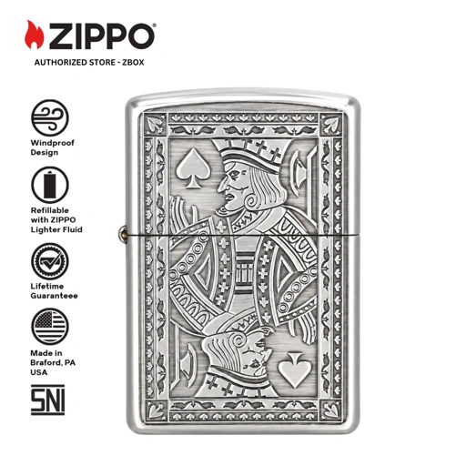 Image of ZA-3-151a - ZIPPO Trump Card King