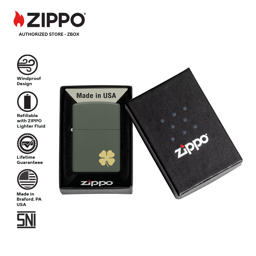 49796 - ZIPPO Four Leaf Clover