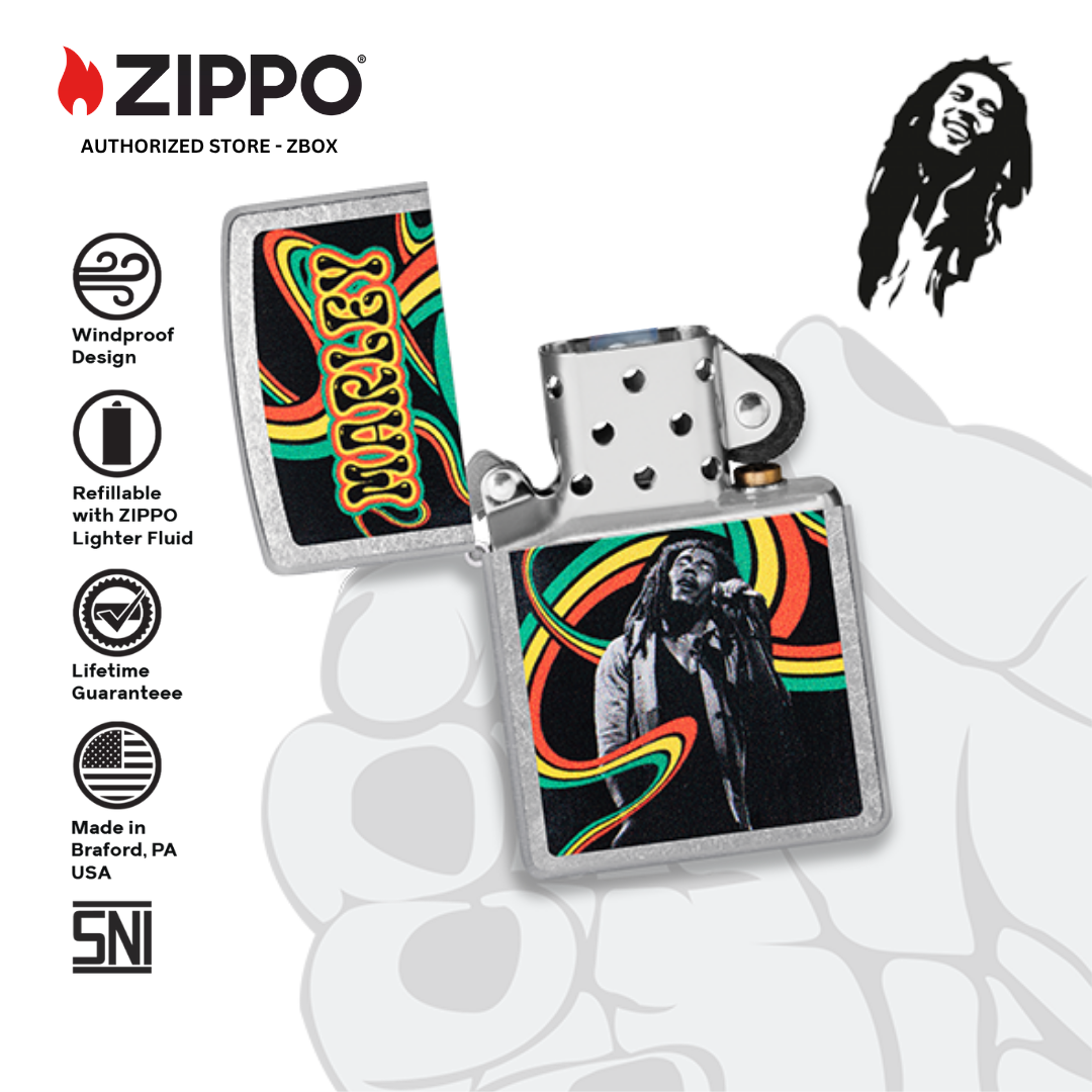 47195 – ZIPPO Bob Marley Waves Design
